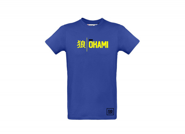 Okami T-Shirt Kanji - blau